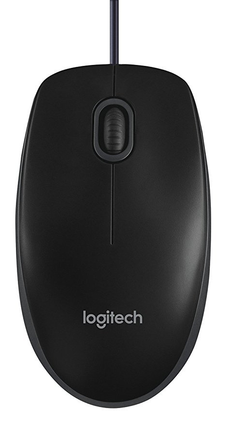 MOUSE-LOGITECH-USB-2.0-B100-BLACK